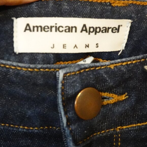 American Apparel Jeans in Dark Indigo Size 26 - Picture 4 of 5